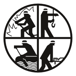 Allgemeines Feuerwehr Logo in schwarz